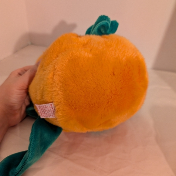 Lot of 2 (TWO) TY Beanie Babies - Pumpkin' Small and Large - Picture 7 of 10